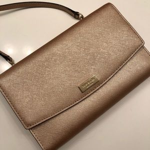 Metallic Rosé Kate Spade Crossbody